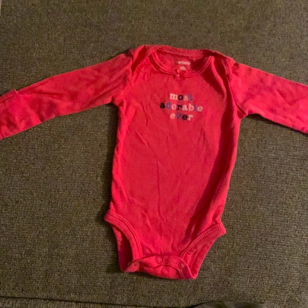 Carters newborn onesie
